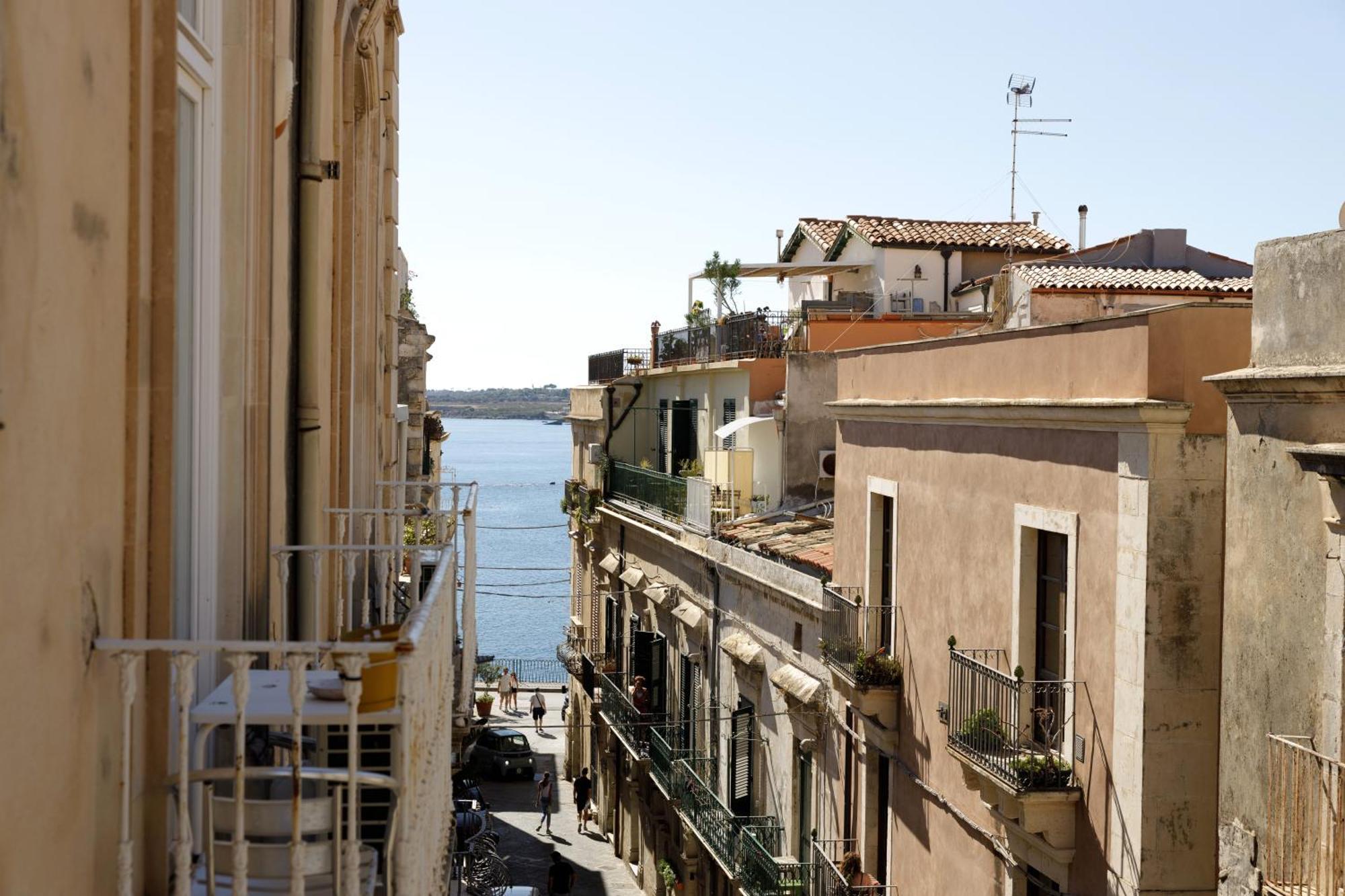 Camera Con Bagno Privato Vista Mare Ortigia Syracuse Luaran gambar